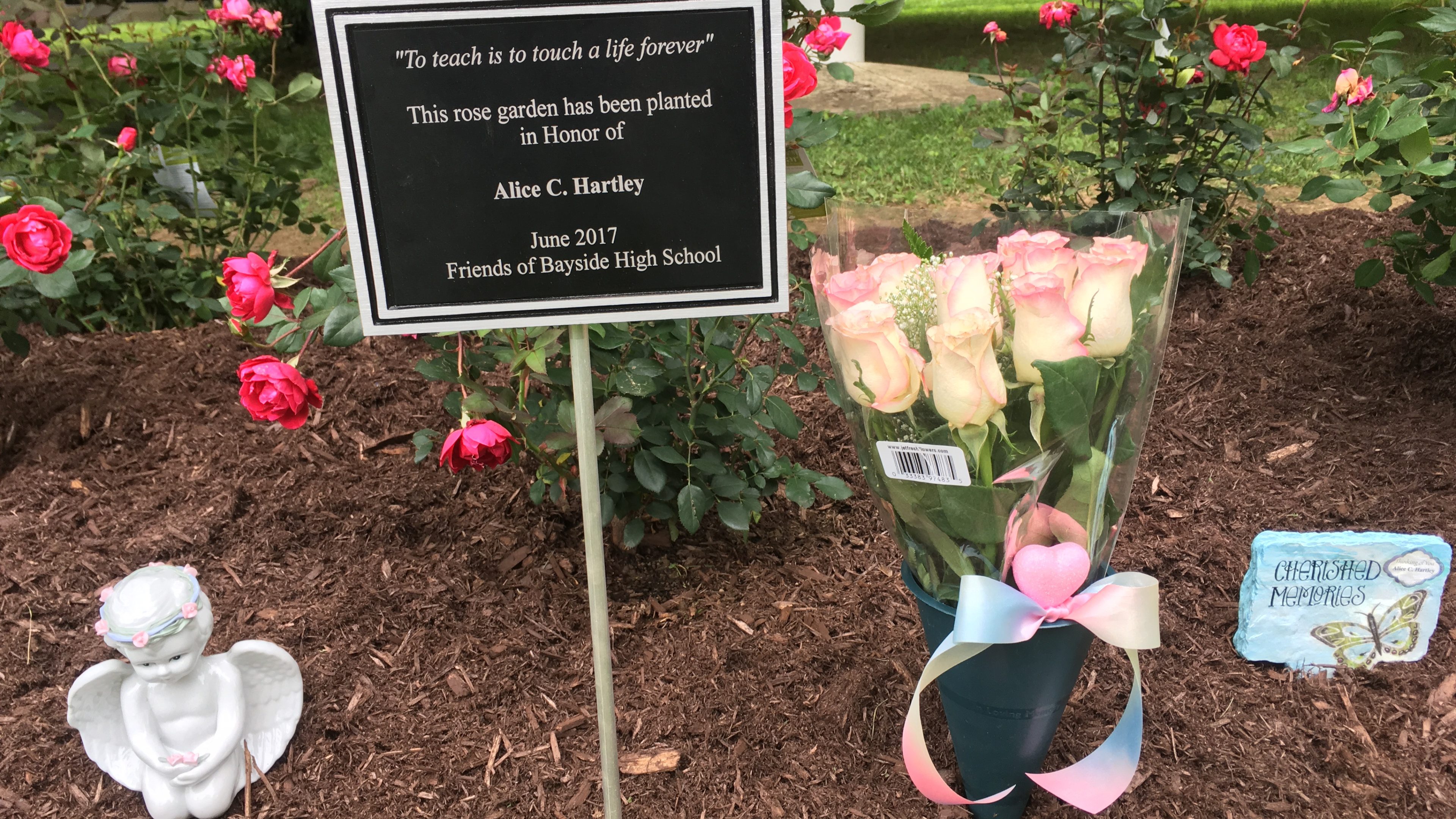 Community Affairs: Bayside High School Rose Garden Dedication
