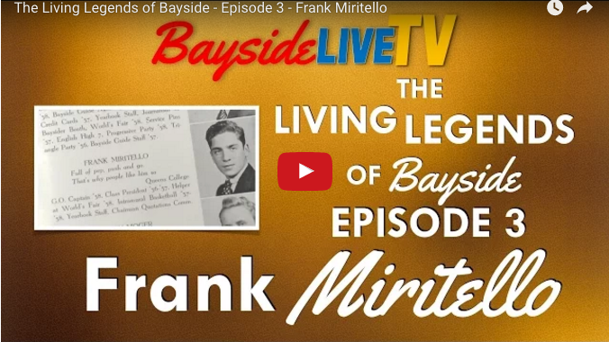 The Living Legends of Bayside – Episode 3 – Frank Miritello