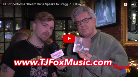 TJ Fox performs “Dream On” & Speaks to Gregg Sullivan