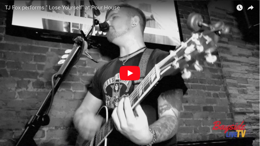 TJ Fox performs “Lose Yourself” at Pour House